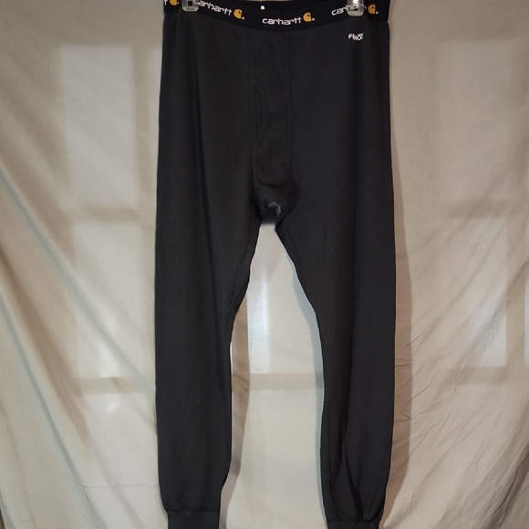 Carhartt Men's Black Long Johns - Picture 3 of 4